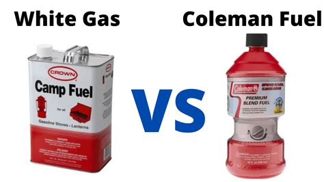 is coleman fuel white gas